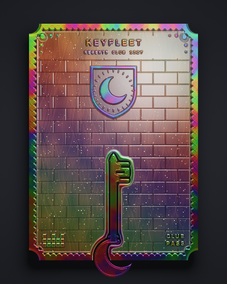 The card of Key 1,327