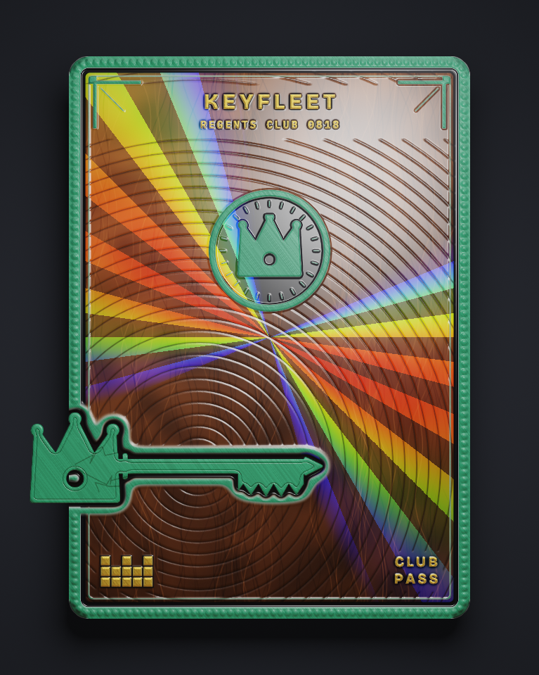 The card of Key 818