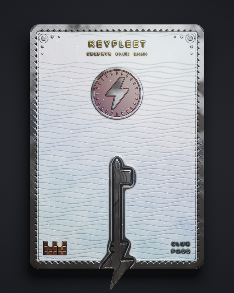 The card of Key 1,633