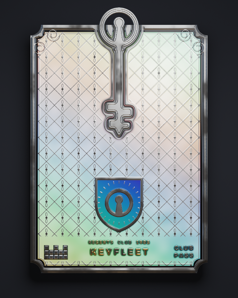 The card of Key 1,905