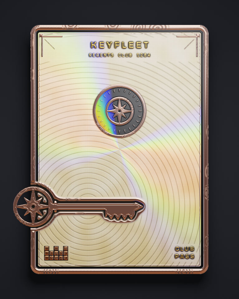 The card of Key 1,284