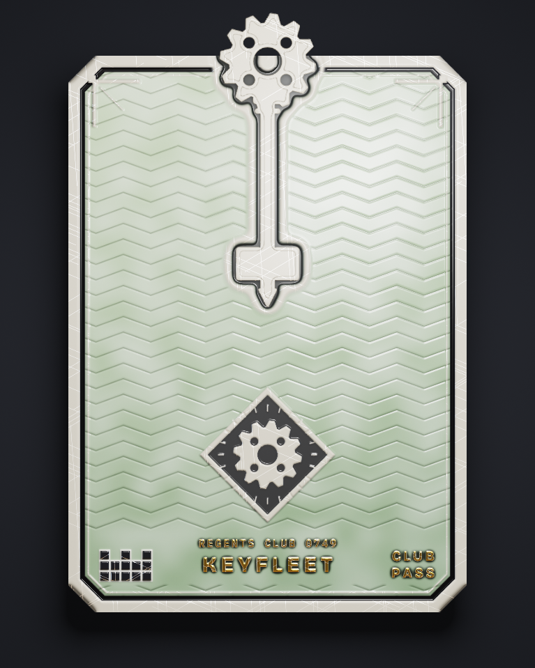 The card of Key 749