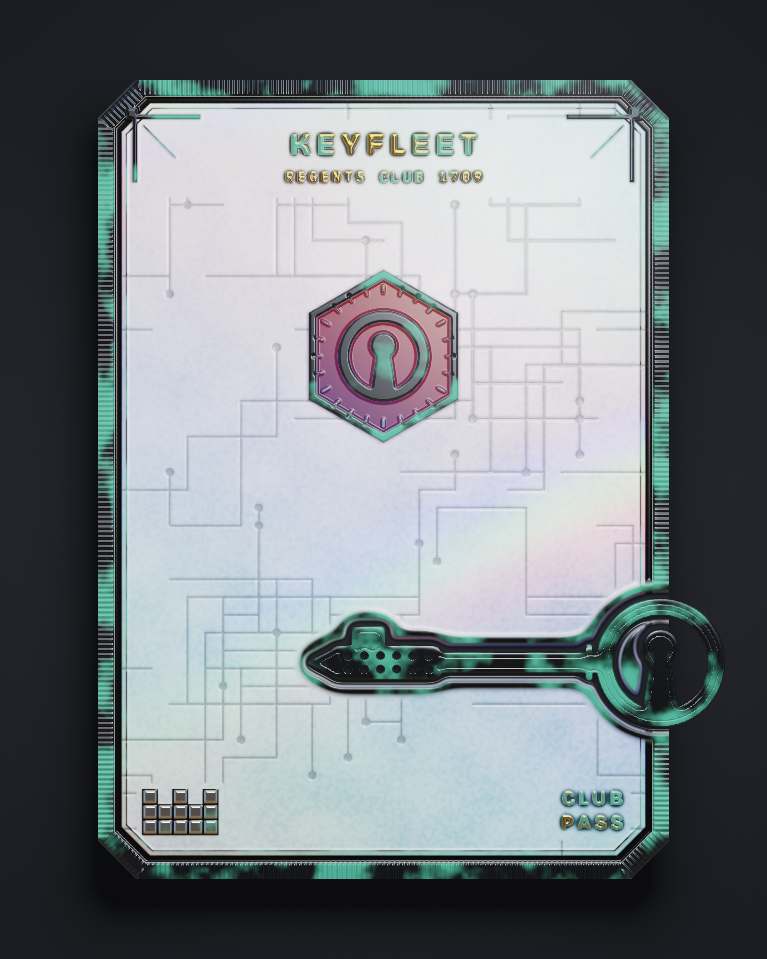 The card of Key 1,709