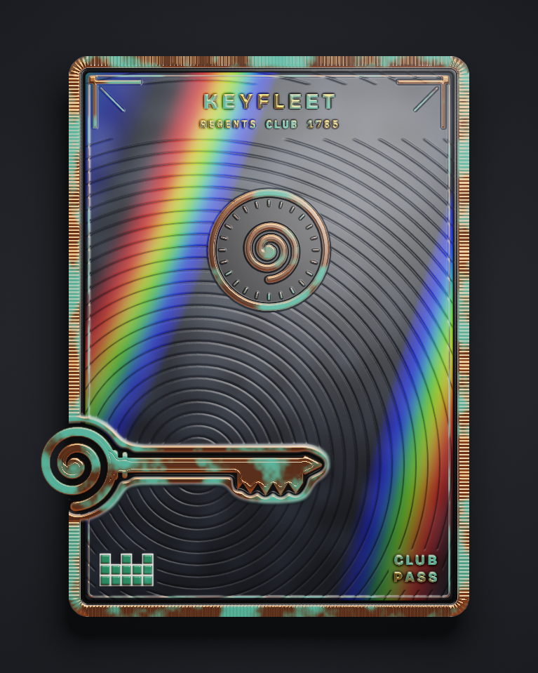 The card of Key 1,785