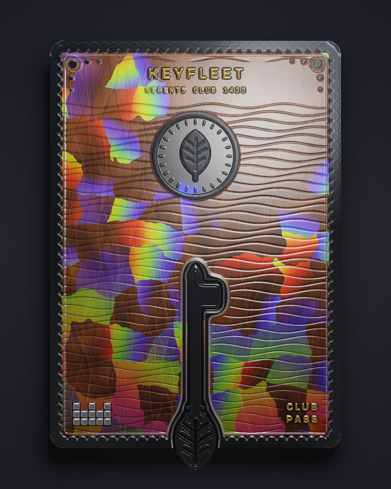 The card of Key 1,433