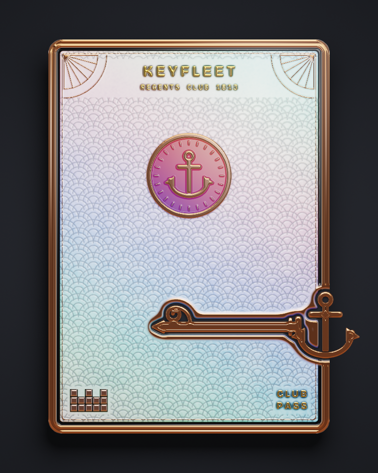 The card of Key 1,813