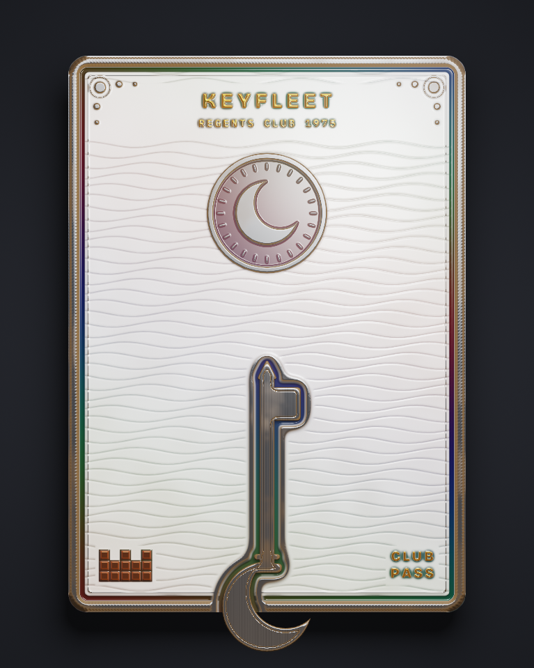 The card of Key 1,975