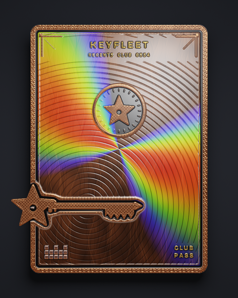 The card of Key 554