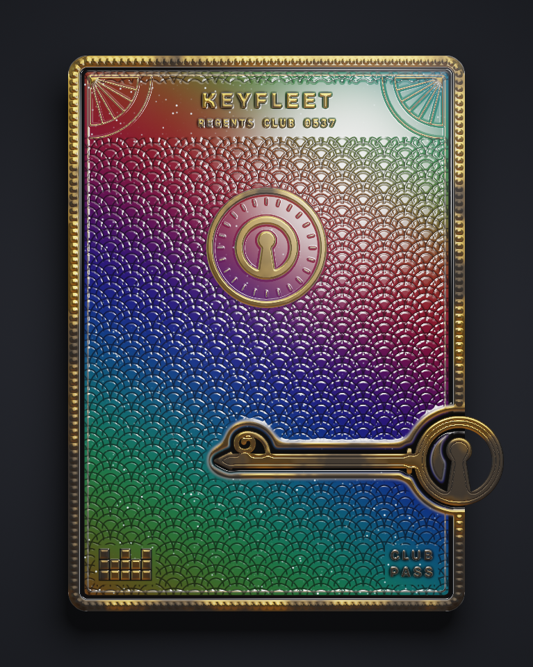 The card of Key 537
