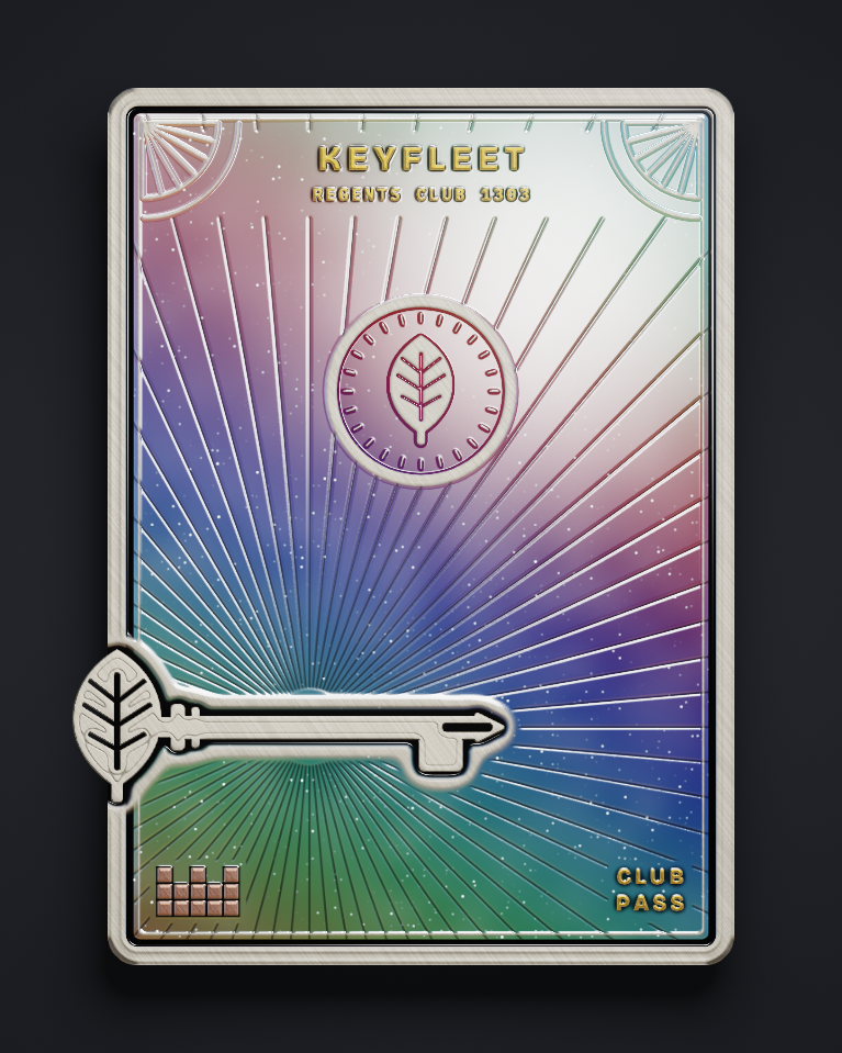 The card of Key 1,303