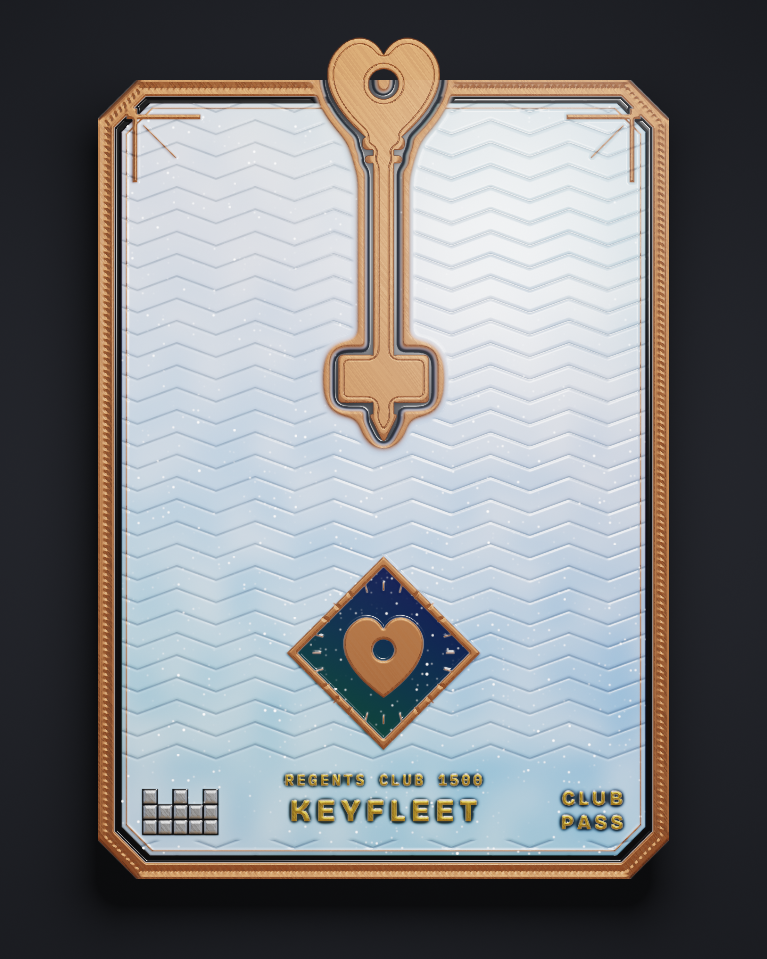 The card of Key 1,500