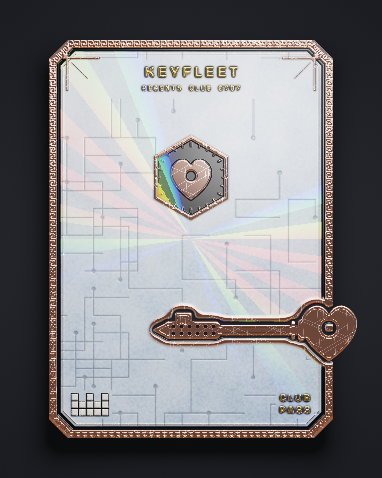 The card of Key 707