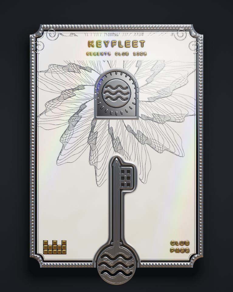 The card of Key 1,325