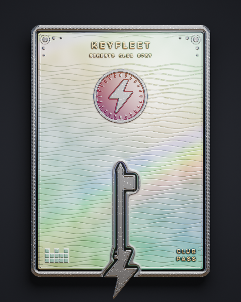 The card of Key 757