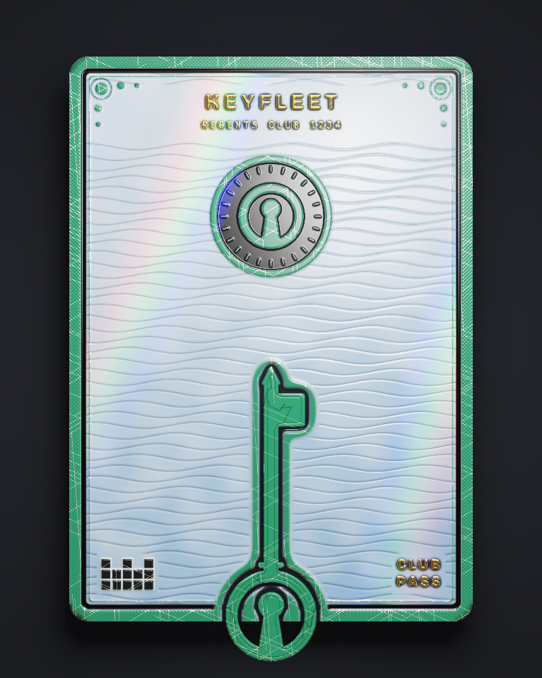 The card of Key 1,234