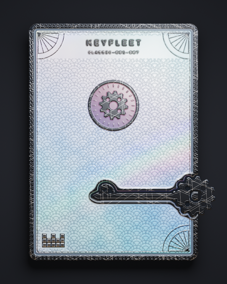 The card of Key 7
