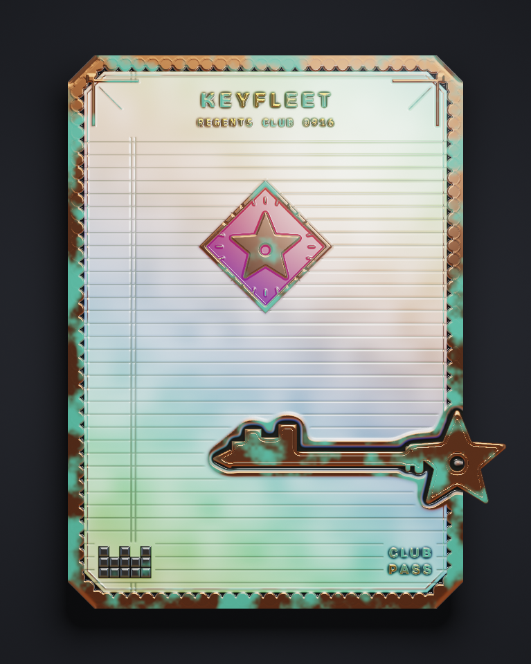The card of Key 916
