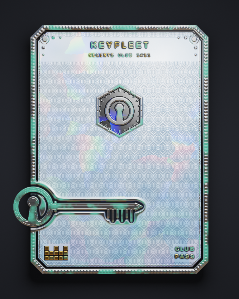 The card of Key 1,411