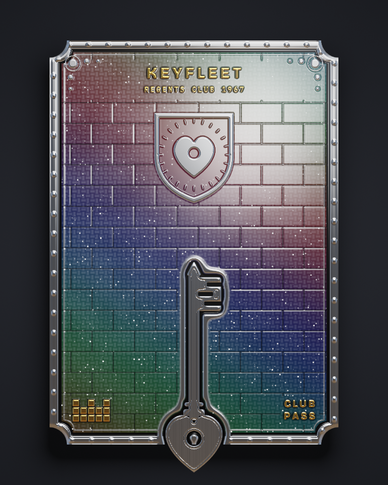 The card of Key 1,967