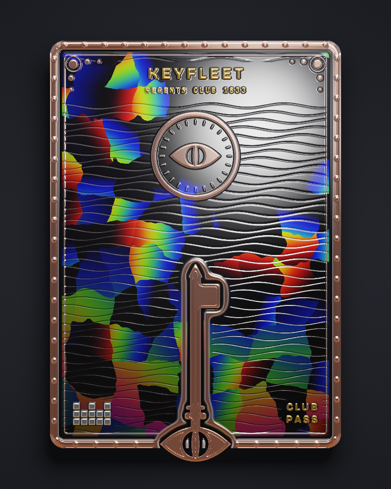 The card of Key 1,833