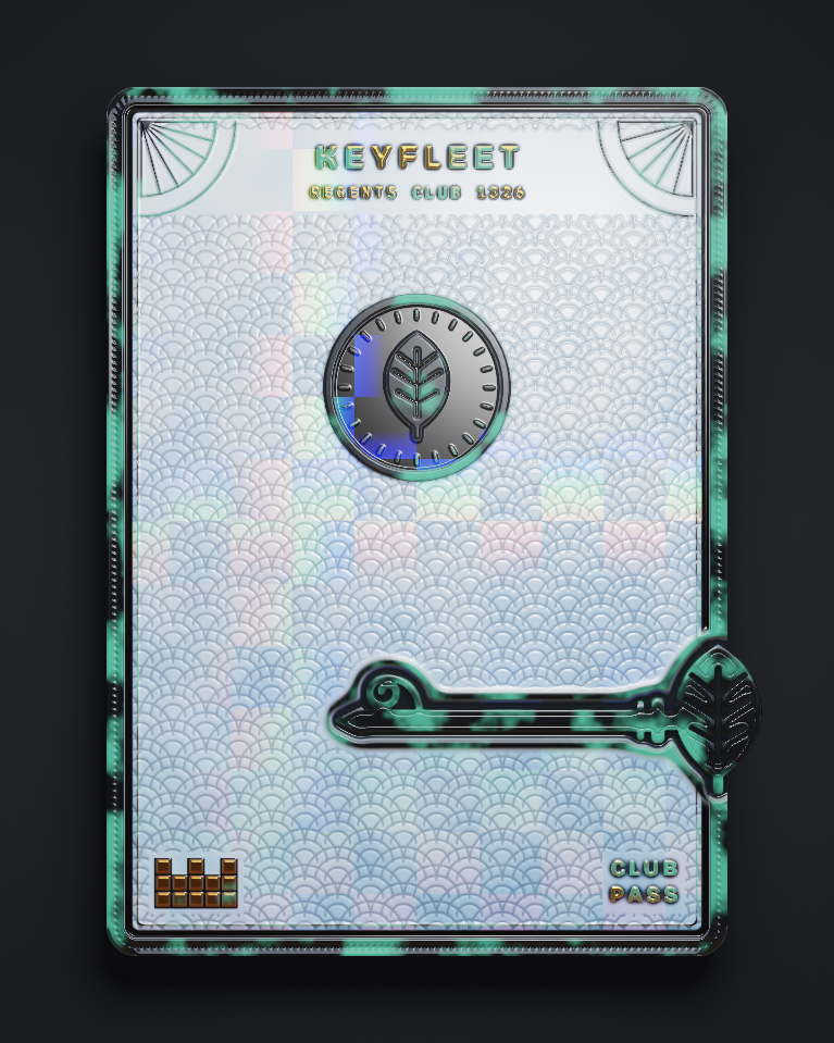 The card of Key 1,326