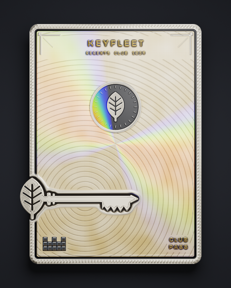 The card of Key 1,039