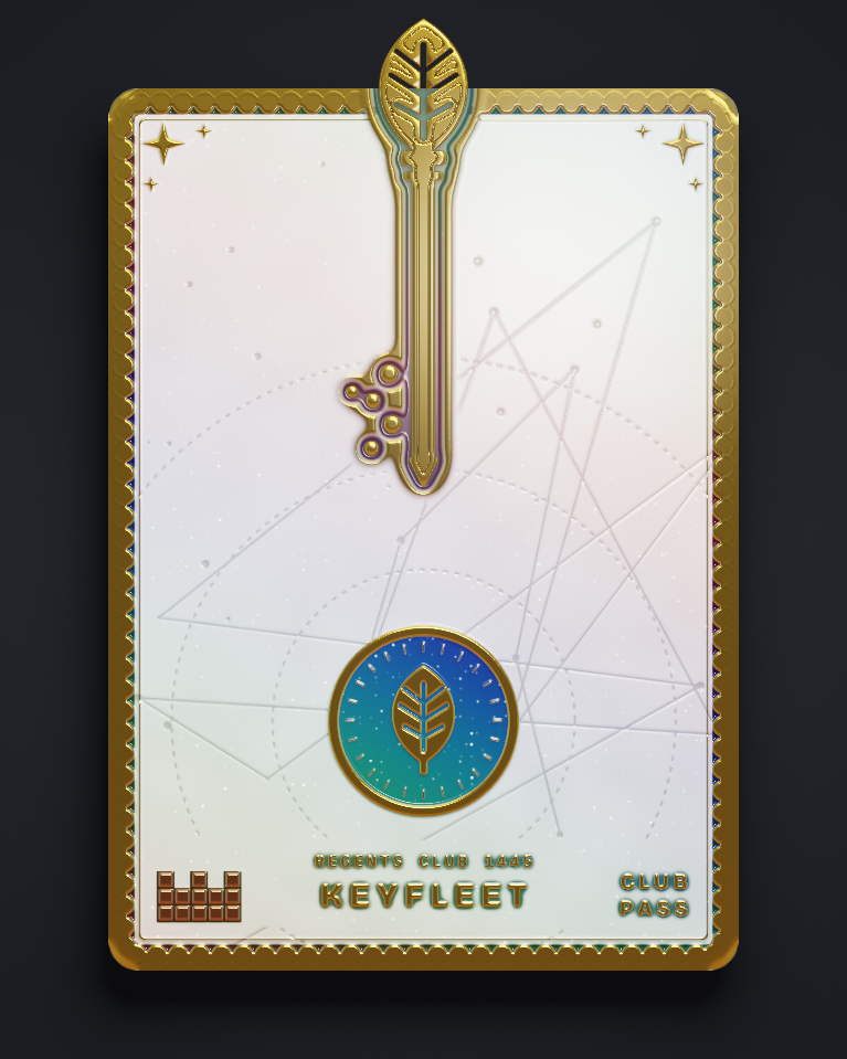 The card of Key 1,445