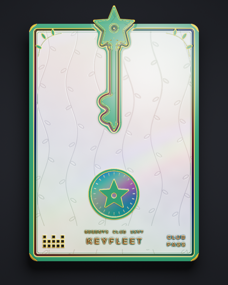 The card of Key 1,597