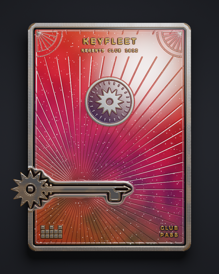 The card of Key 1,612