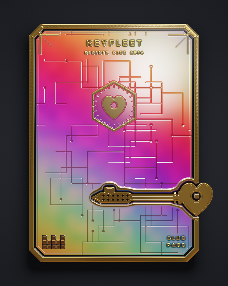 The card of Key 596