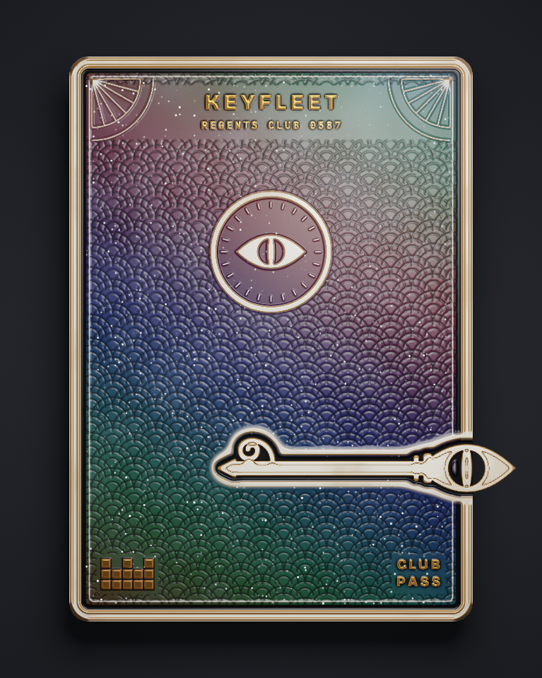 The card of Key 587