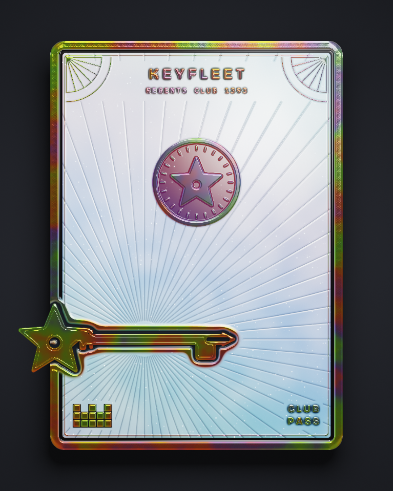 The card of Key 1,393