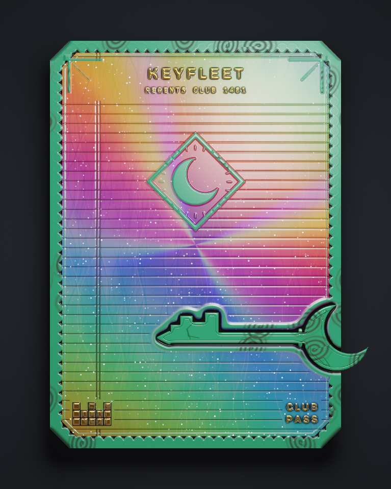 The card of Key 1,481