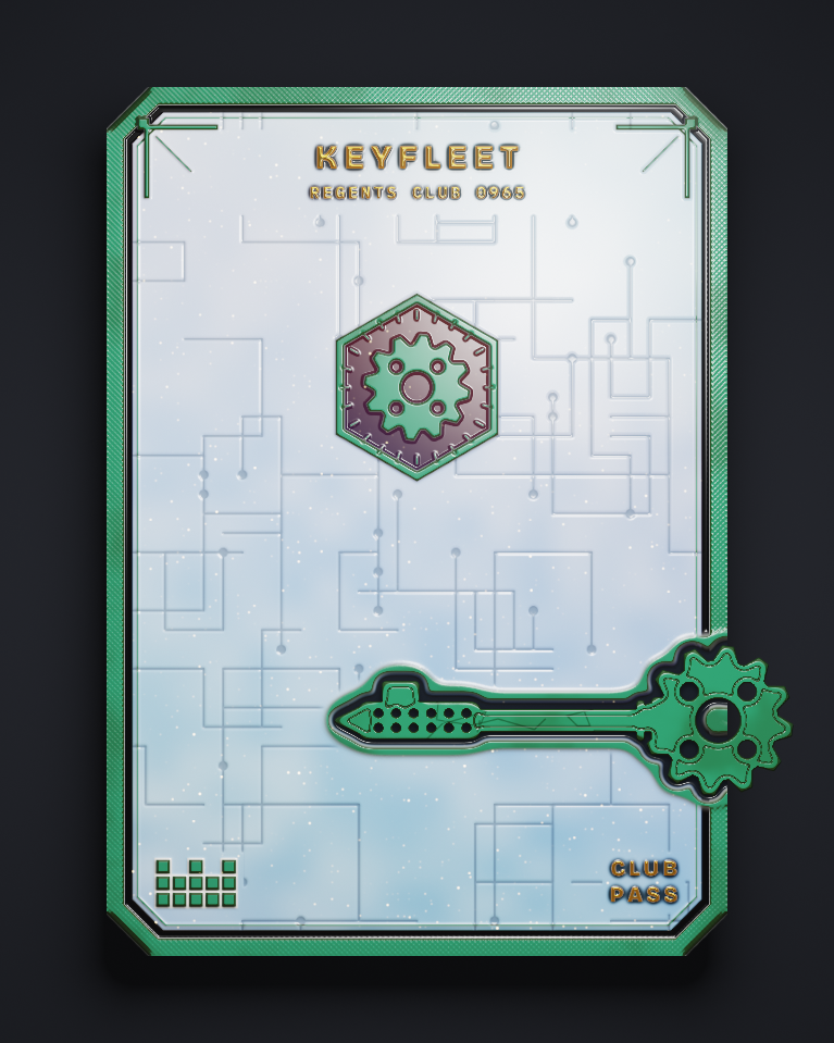 The card of Key 965