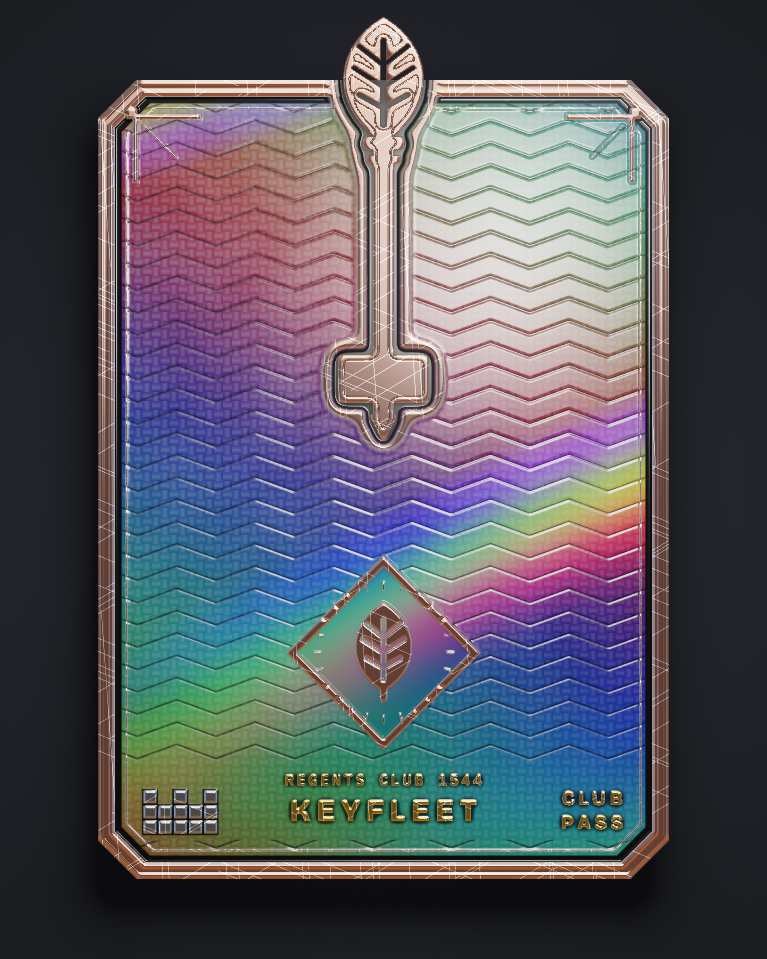 The card of Key 1,544