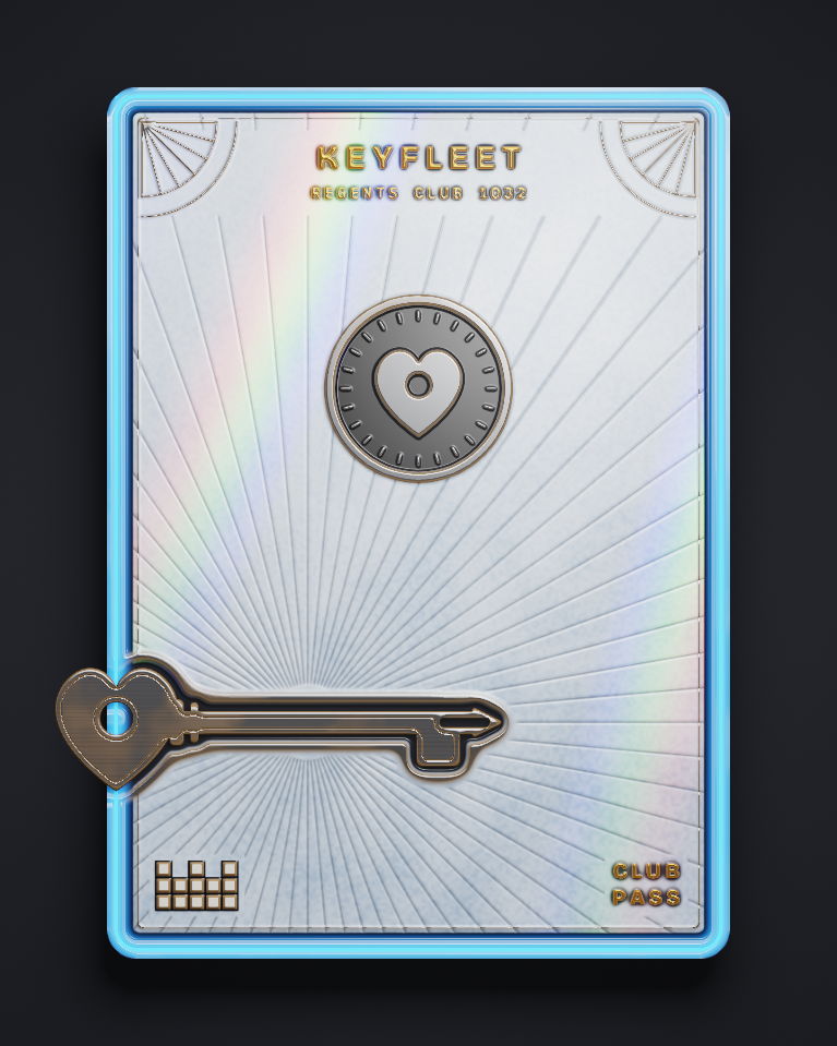 The card of Key 1,032