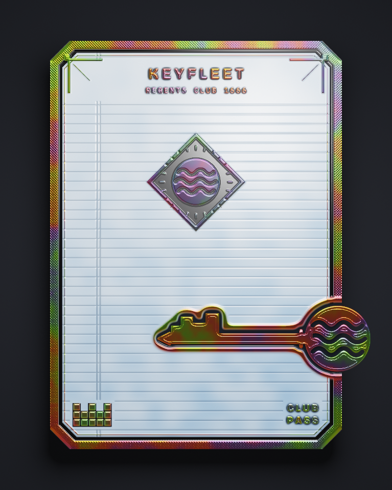 The card of Key 1,666