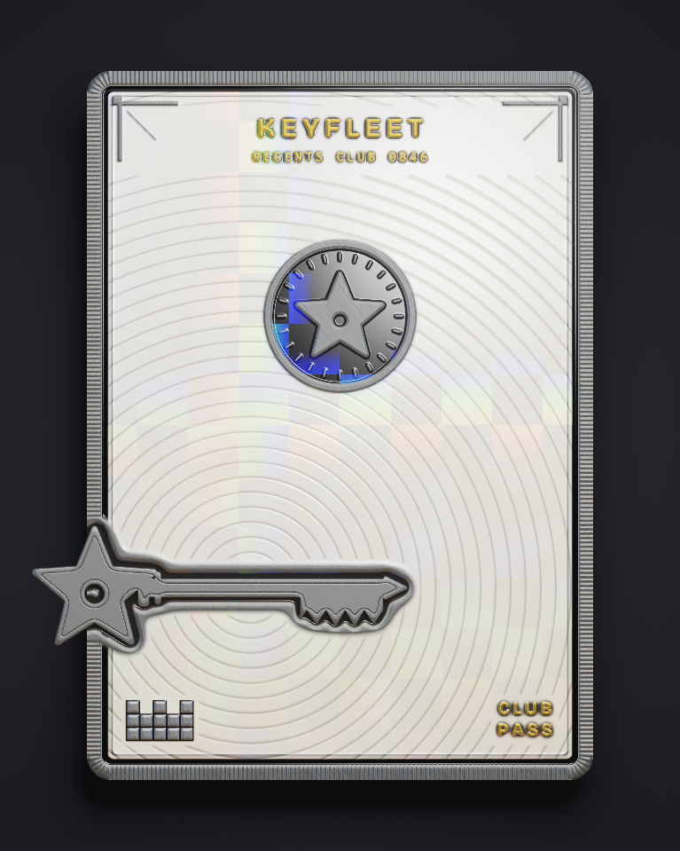 The card of Key 846