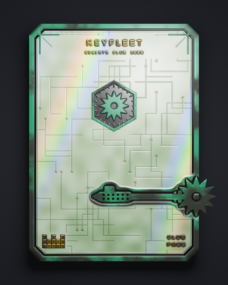 The card of Key 1,000