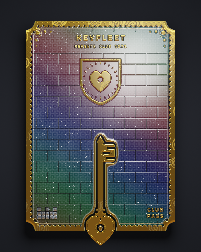 The card of Key 1,871