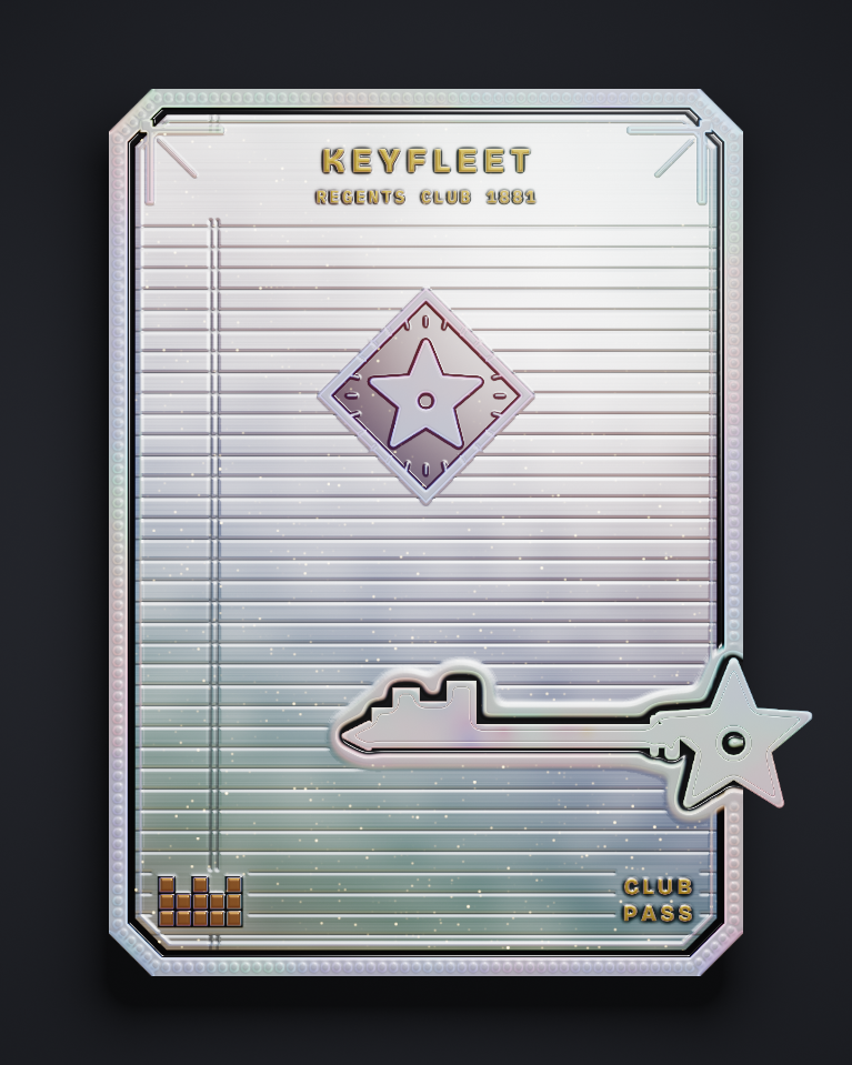 The card of Key 1,881