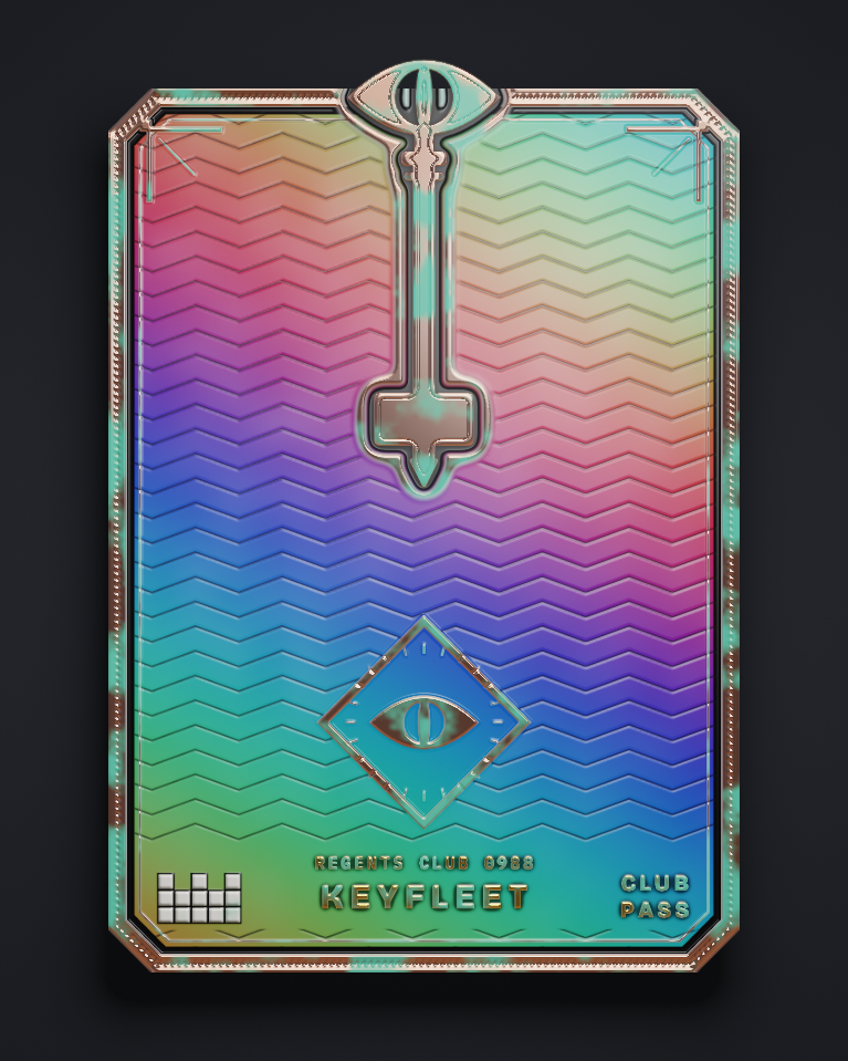 The card of Key 988