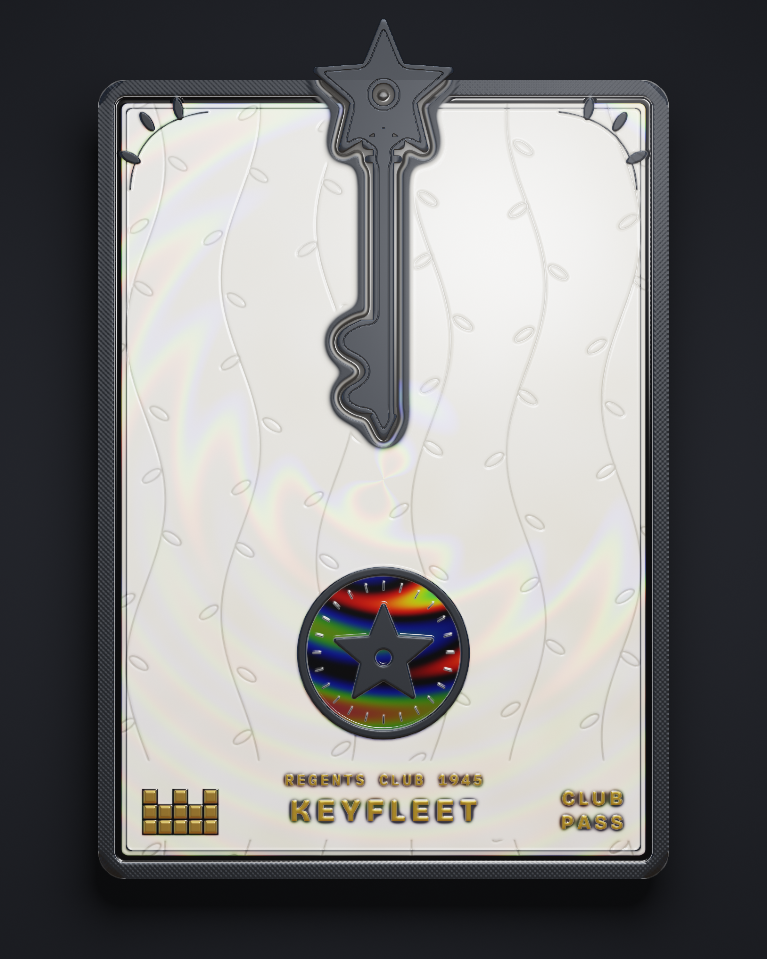 The card of Key 1,945