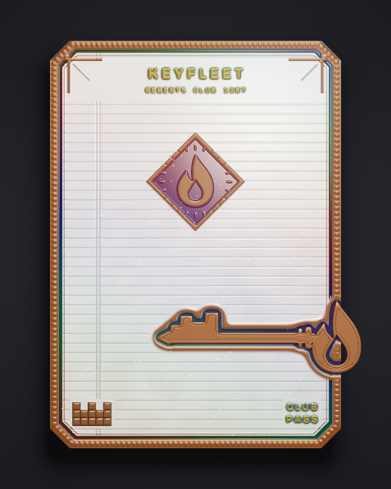 The card of Key 1,387