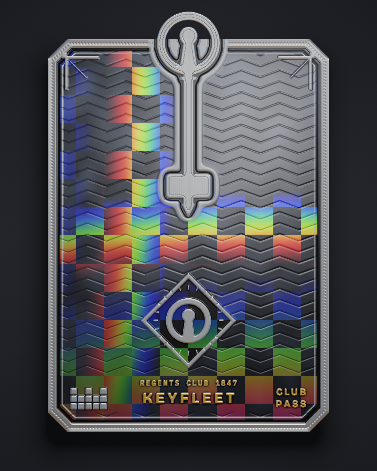 The card of Key 1,847