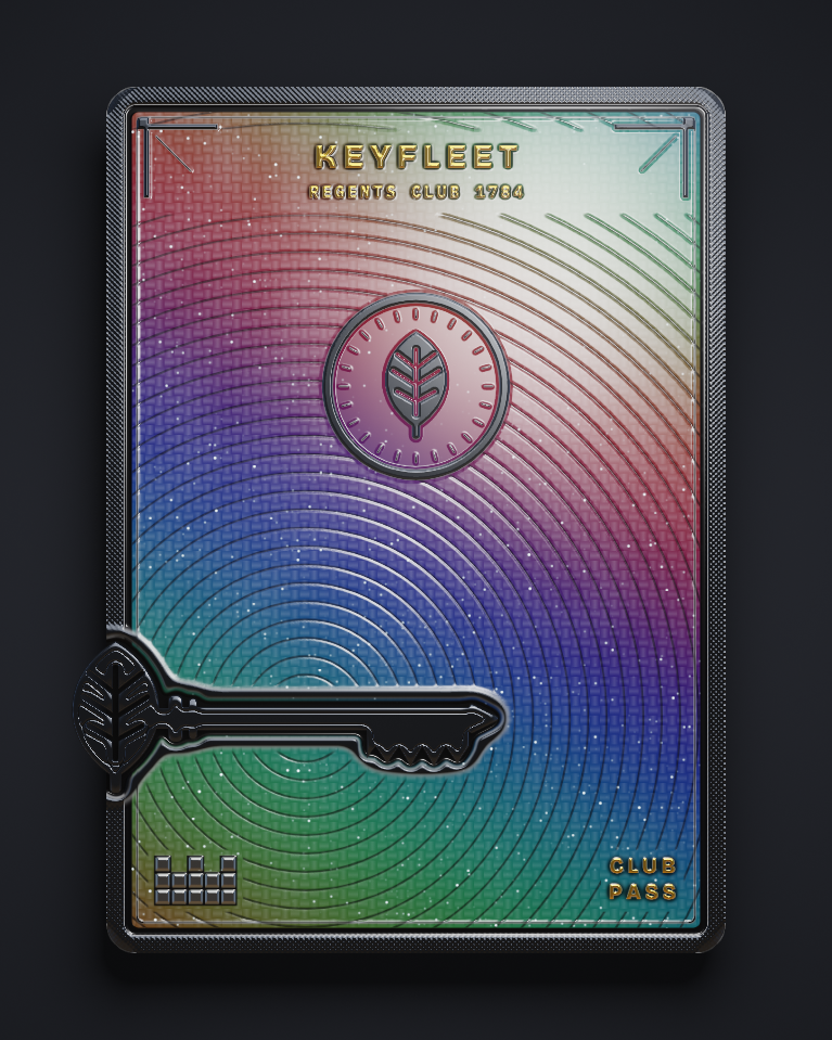 The card of Key 1,784