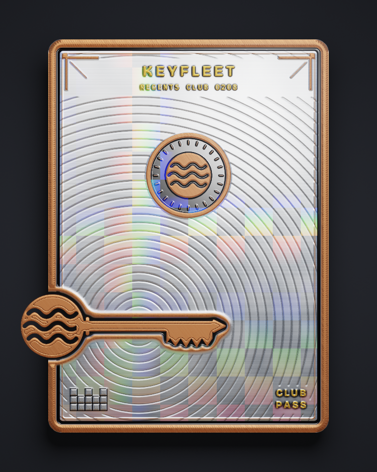 The card of Key 208