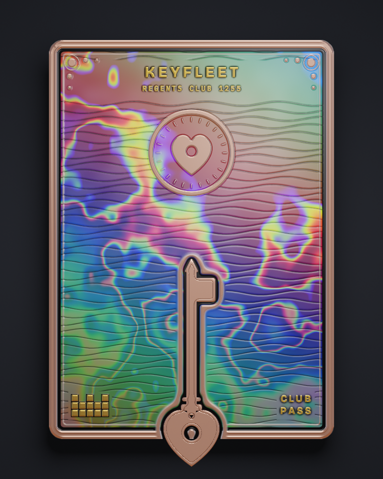 The card of Key 1,255