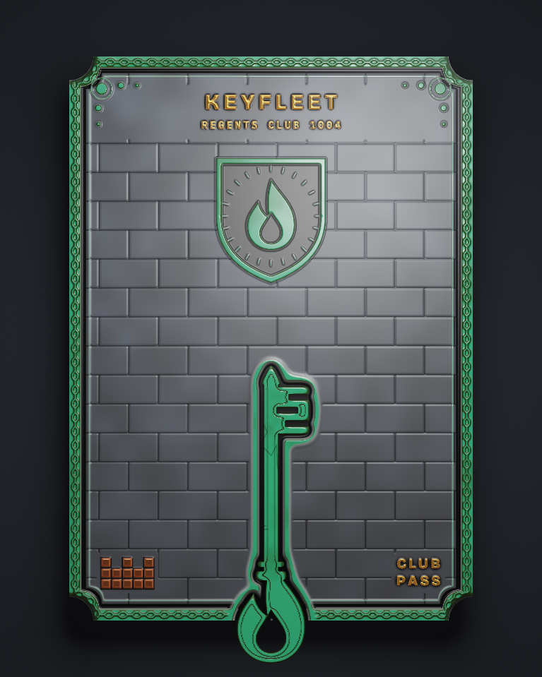 The card of Key 1,004