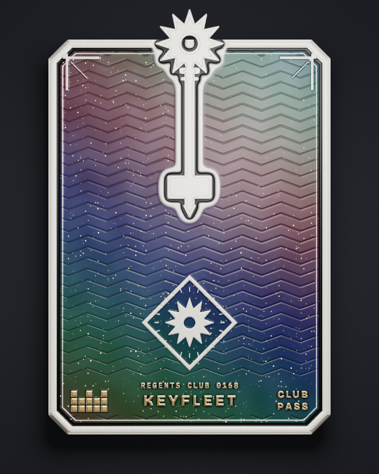 The card of Key 168